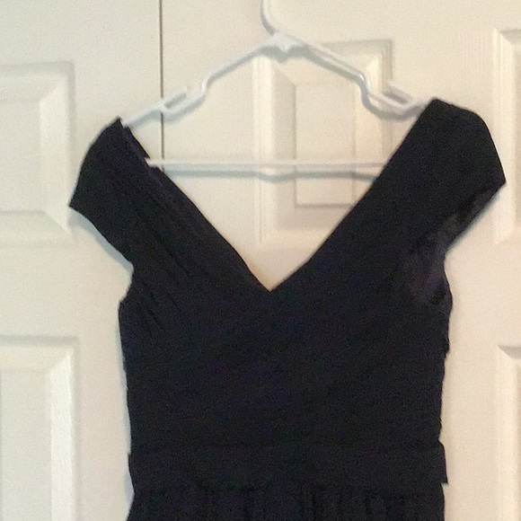 Midnight blue evening gown - Picture 4 of 4